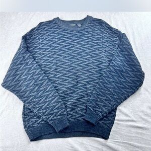 Men's dark gray Patterned Sweater